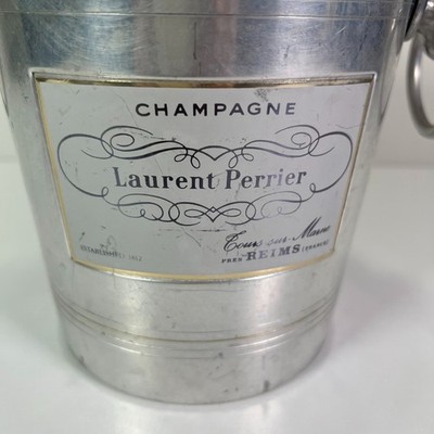 アンティーク　アッシュトレイ　Laurent-Perrier Vintage French Laurent Perrier Champagne Silver Aluminum Ice