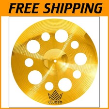 Pro-Quality 18" Alloy Steel Crash Cymbal for Drummers