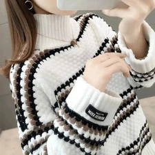  Korean Style Fashionable Versatile Sweater Women