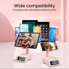 Gifts for Men Women,Cell Phone Stand with Wireless Bluetooth Speaker,Adjustab...