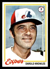 1978 Topps #414 Darold Knowles DP Near Mint+ Expos DP
