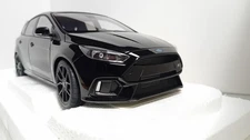 AUTOart 1:18 Ford Focus RS 2016 Shadow Black Full Opening Features Mint in Box