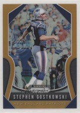 2019 Panini Prizm Orange Prizm 159/249 Stephen Gostkowski #23 s3g