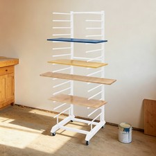 15-tier Paint Drying Rack With Wheels Art Painted Panels Drying Holder
