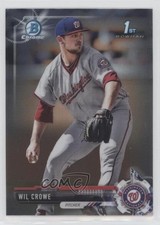 2017 Bowman Draft Chrome Wil Crowe #BDC-165 0p6
