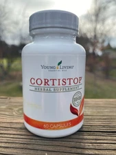 Young Living CORTISTOP Women's Capsules - 60 ct by Essential Oils - NEW SEALED