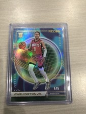 TyTy Washington Jr. 5/5 2022-23 Panini Recon BASKETBALL Gold Prizm RC