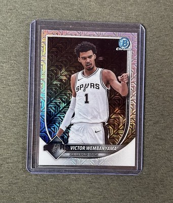 2025/26 Topps Bowman Chrome Victor Wembanyama Mojo Refractor 