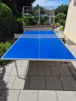 Tischtennisplatte Outdoor, Kettler-Alu, zusammenklappbar