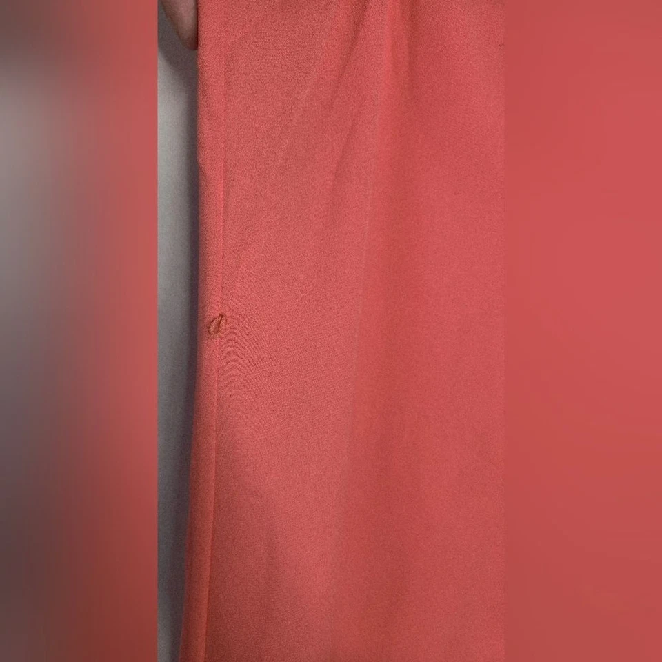 Women's A Pea In the Pod Maternity sleeveless shift dress Coral Peach Small - Image 4 of 4