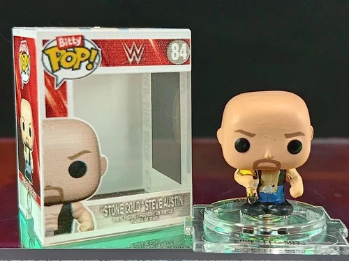 Bitty Pop! CHASE STONE COLD STEVE AUSTEN Funko 1" Figure WWE