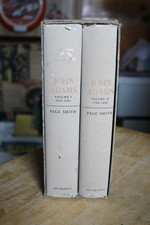 John Adams 2 Vol. Biography by Page Smith Hardcover Slipcase 1962 1st Edition