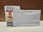 Vintage GI Joe File Card Road Block Roadblock ARAH Hasbro