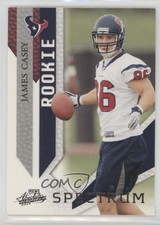 2009 Playoff Absolute Memorabilia Rookie Spectrum Black 43/50 James Casey 1s7