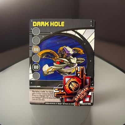 Bakugan Dark Hole Darkus Percival 39/48e Blue Ability Card New Vestroia