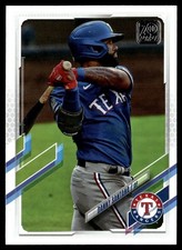 2021 Topps Danny Santana Texas Rangers #35