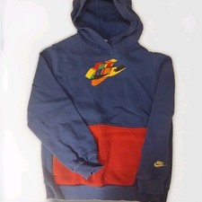 Nike Sportswear Club Fleece Big Kids' L Colorblock Pullover Hoodie