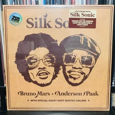 Bruno Mars/Anderson Paak - An Evening With Silk Sonic Vinyl LP New Sealed Record