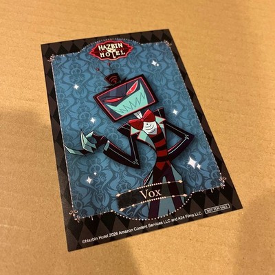 Hazbin Hotel x Helluva Boss Collaboration Café Smile Base Cafe Postcard Bonus