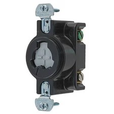 Hubbell Wiring Device-Kellems Hbl23000hg Locking Receptacle, Non-Nema, 20 A,
