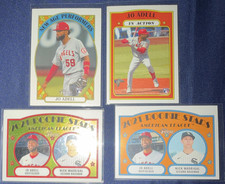 Topps 2021 Heritage Jo Adell Nick Madrigal Rookie Serial # Lot (4 Cards)