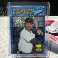 2026 Topps Heritage Light Blue Sparkle Chrome #209 Drake Baldwin