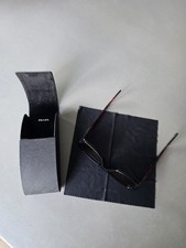 PRADA Sunglasses in BLACK RED TORTOISE / DARK GREY SPR22Y 1AB-550