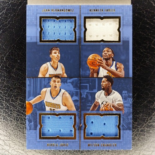 JOKIC/MURRAY /149 Crazy Eights NUGGETS Booklet 2016-17 Preferred Basketball #3 - Picture 3 of 5