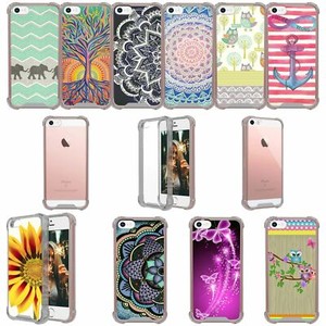 For Apple Iphone 5se Iphone 5s Iphone 5 Black Bumper Tpu Case Unique Designs Ebay