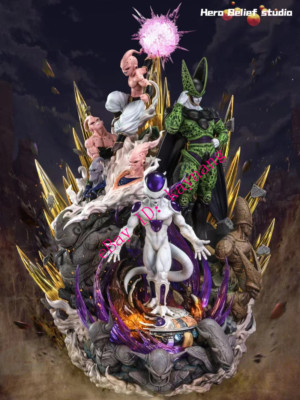 Hero Belief Studios Dragon Ball Z Frieza Cell ＆ Majin Buu 1/6 GK Model Statue