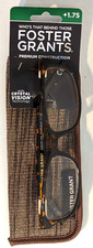 Reading Glasses Foster Grant 1.75 Crystal Vision Tech. 54 18 145 PD58.5mm "NEW"