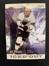 20-21 UD Allure Hockey Rookie Iced Out IO-18 Gabe Vilardi