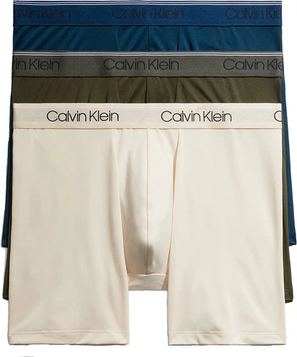 Calvin Klein Men's NB2570719 Micro Stretch 3-Pack Boxer Brief XL