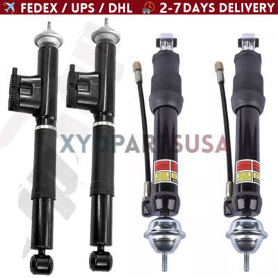 4x Front & Rear Hydraulic Shock Absorbers For Mercedes W140 S320 S500 S600 1994-