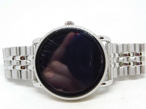 Fossil Q Wander DW2B Silver Tone Quartz Digital Ladies Smart Watch Sz. 7 3/4