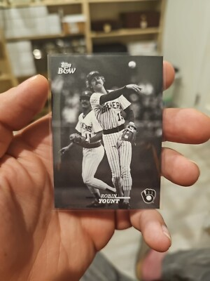 #ad #ad 2024 Topps Black and White Robin Yount #13 $1.59