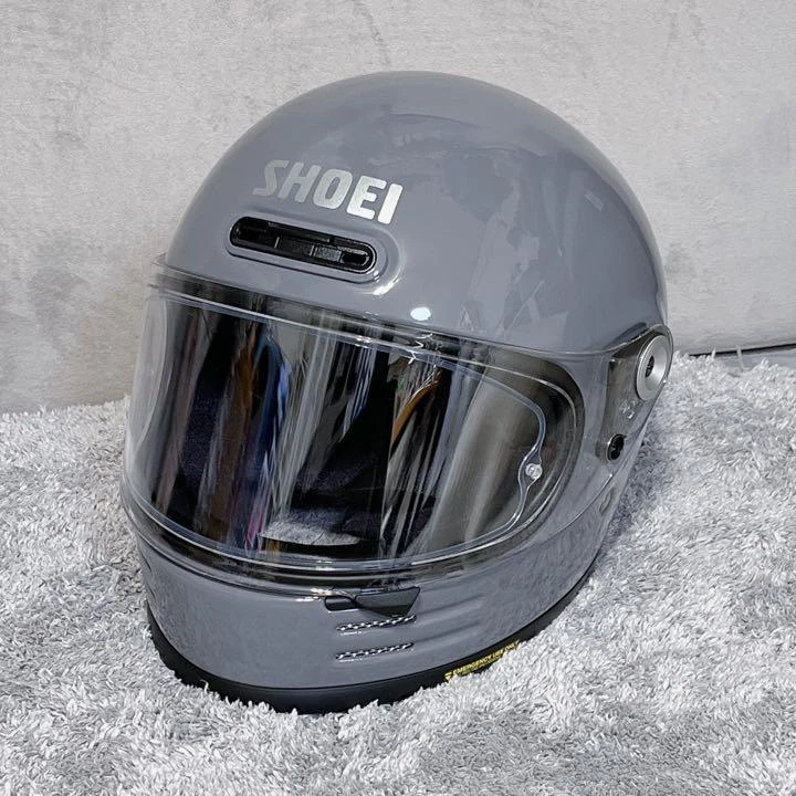Shoei Helmet Glamster L Size Basalt Gray with Dark Smoke Shield From Japan