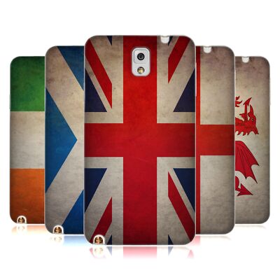HEAD CASE DESIGNS LÄNDERFLAGGEN GRUNGE 1 GEL HÜLLE HUELLE FÜR SAMSUNG HANDYS 2