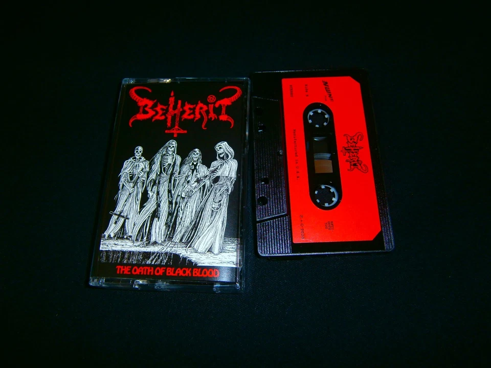 BEHERIT - The Oath of the Black Blood. Tape - Image 2 of 4