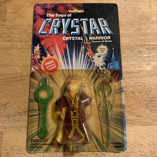 The Saga of Crystar OGEODE Crystal Warrior Action figure 1982 Remco Prisma Sword eBay