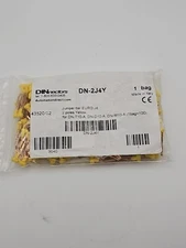 Automation Direct DN-2J4Y Terminal Block Jumper 2P Yellow 100pc Per Bag