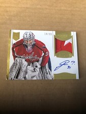 2013-14 Dominion Patches Autographs #APPG Philipp Grubauer 14/99