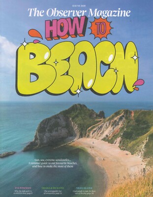 Observer Magazine: Summer Beach Guide, Sheila Hancock, Dita Von Teese, 22.6.25