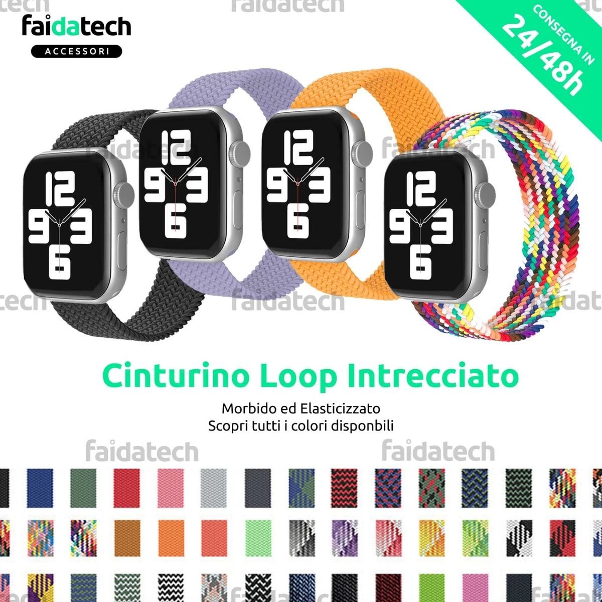 Cinturino intrecciato shop apple watch