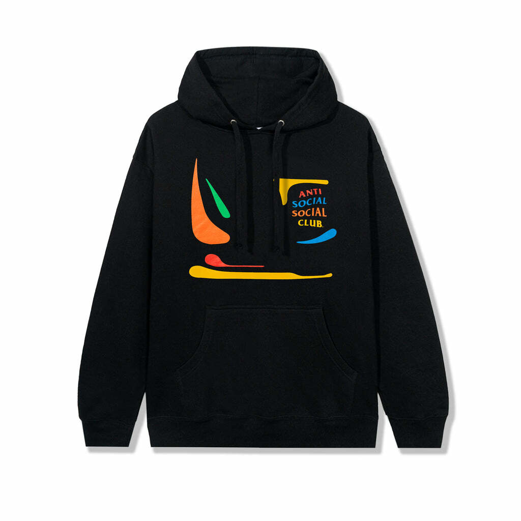Anti Social Social Club BLACK SEE ME NOW? HOODIE — NEW