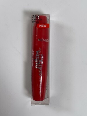 Revlon Kiss Cushion 260 Crimson Feels Lip Tint NEW!