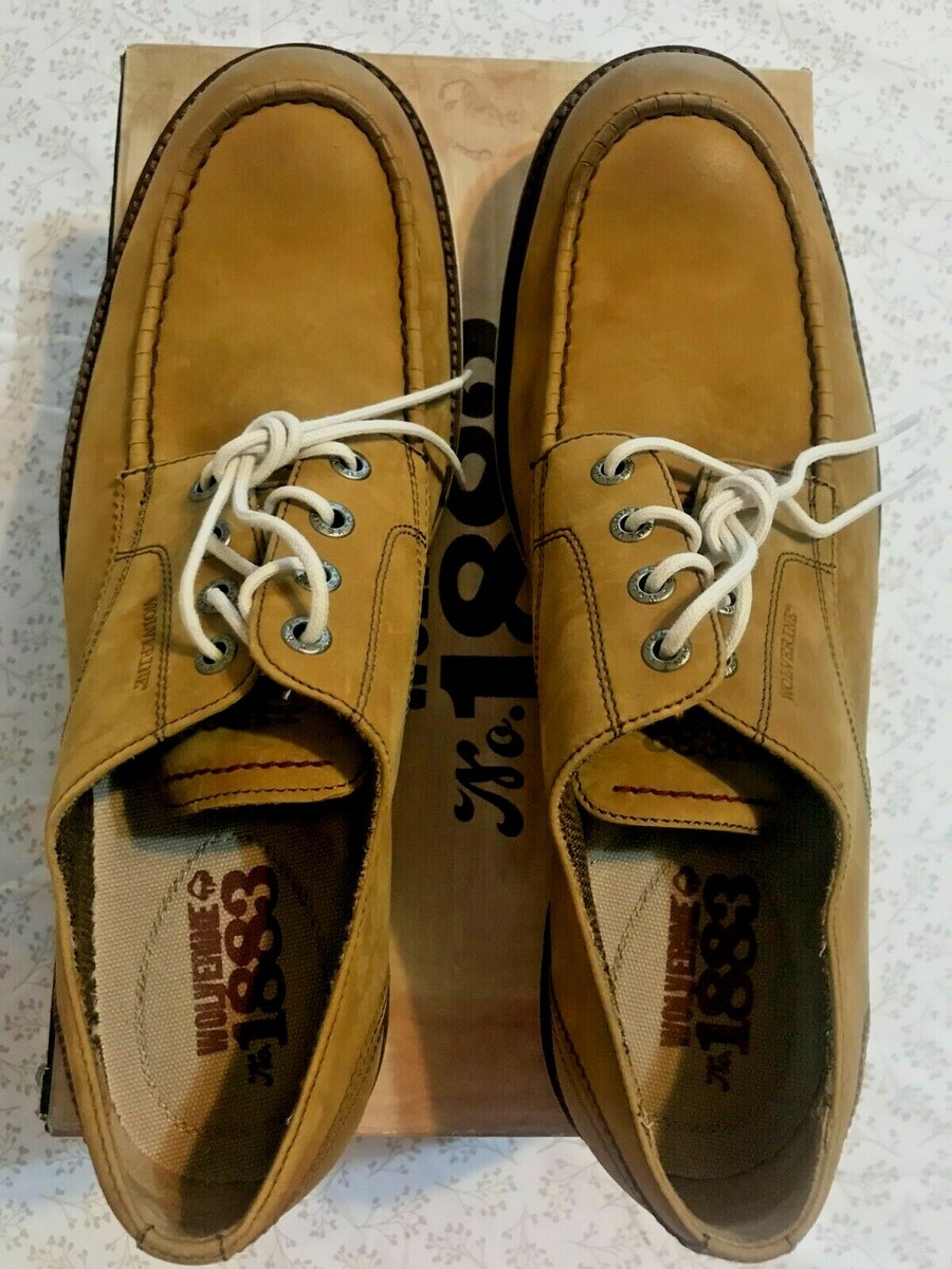 Wolverine 1883 Clapton Oxford Moc-Toe Wedge Honey W05224  display picture 2