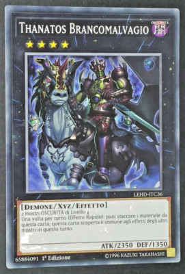 THANATOS BRANCOMALVAGIO auf Italienisch LEHD-ITC36 Common YUGIOH