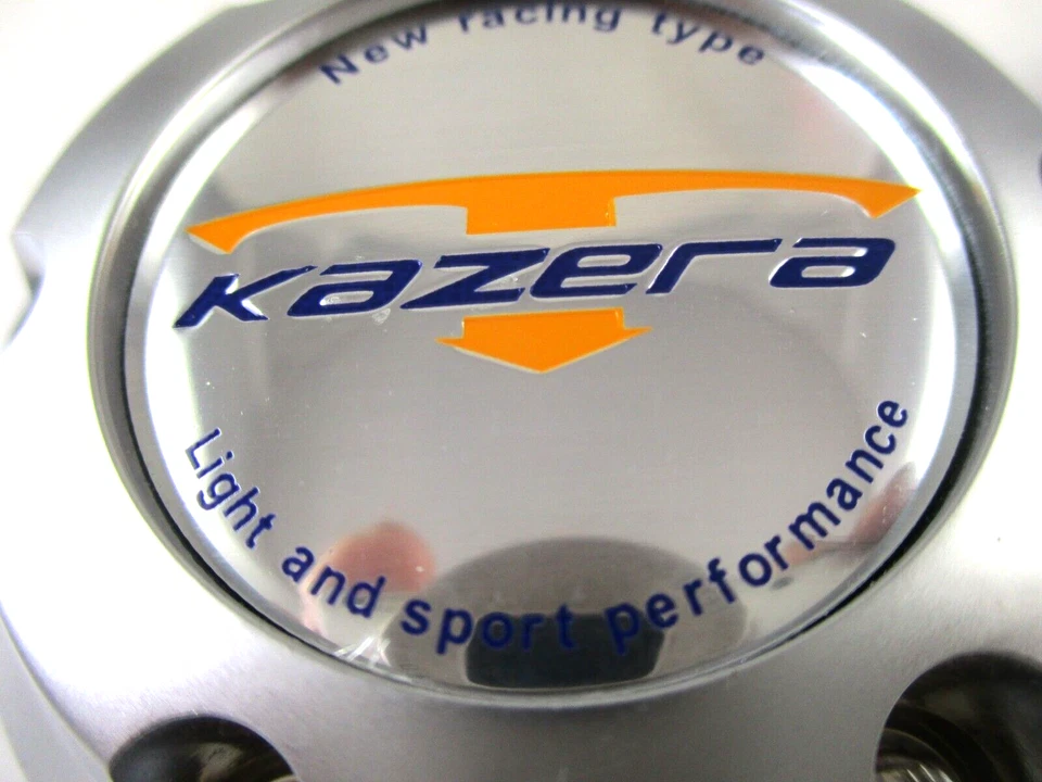 TAPA CENTRAL RUEDA PERSONALIZADA KAZERA 2 1/2"* #TAPA M-455 (PARA 2 TAPAS) Foto 3 de 4