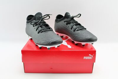 Puma Future 19.4 Black and White Soccer Cleats 7 Mens Blacked Laced 
